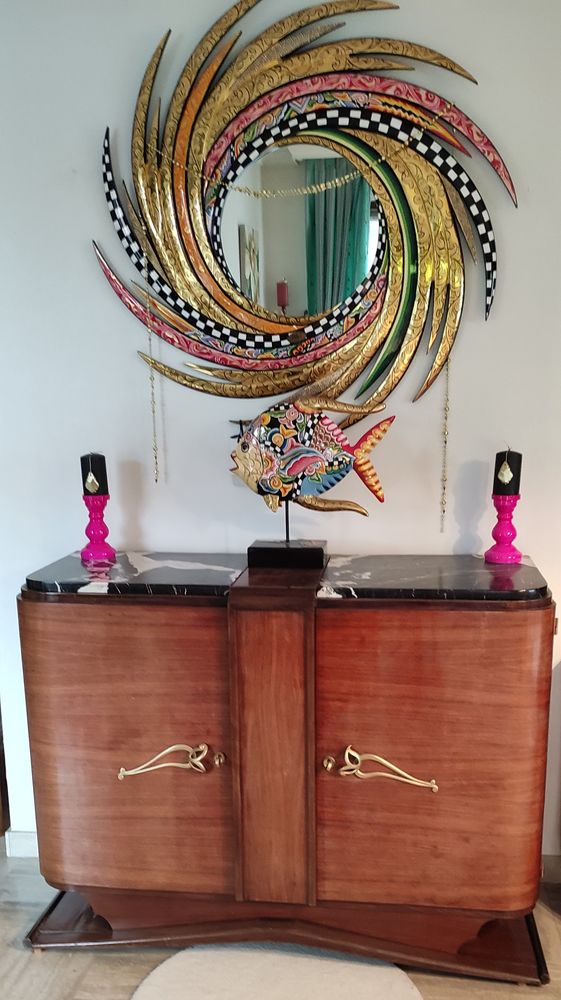 superbe buffet Art D�co 2 portes courbes bois pr�cieux 0 Saint-�tienne (42)