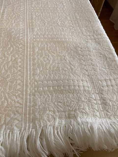 Superbe couvre lit tiss� mains 35 Six-Fours-les-Plages (83)