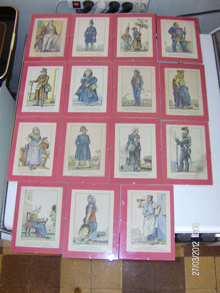 SUPERBE ENSEMBLE DE 15 PLANCHES DE LIVRES 13X18 CMS S/V. 49 Poix-du-Nord (59)