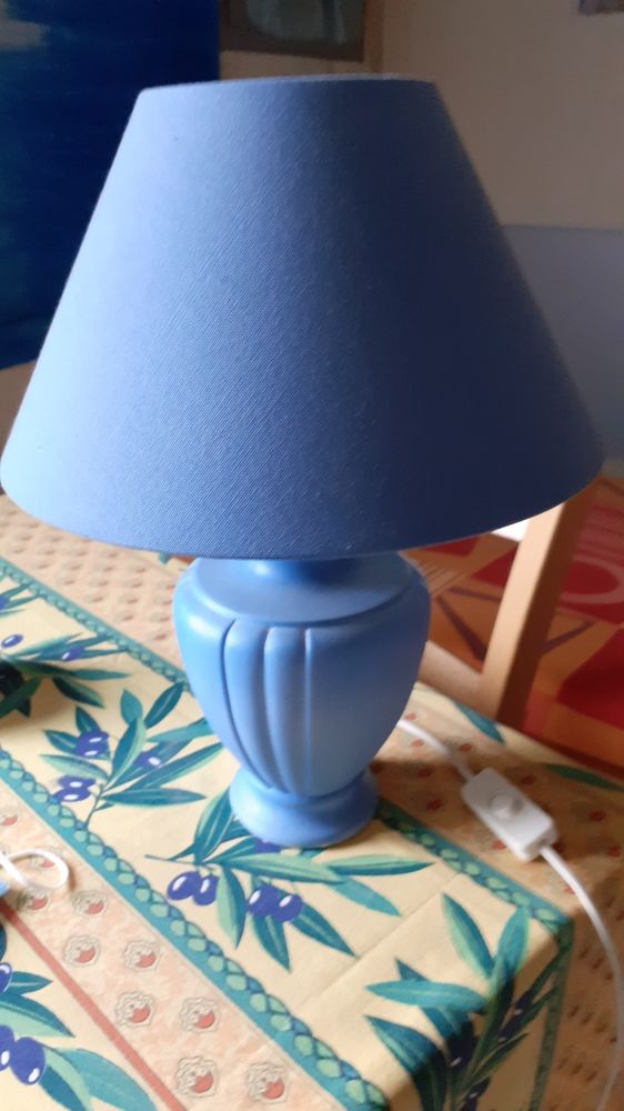 superbe lampe a pierd bleu 30 Mende (48)