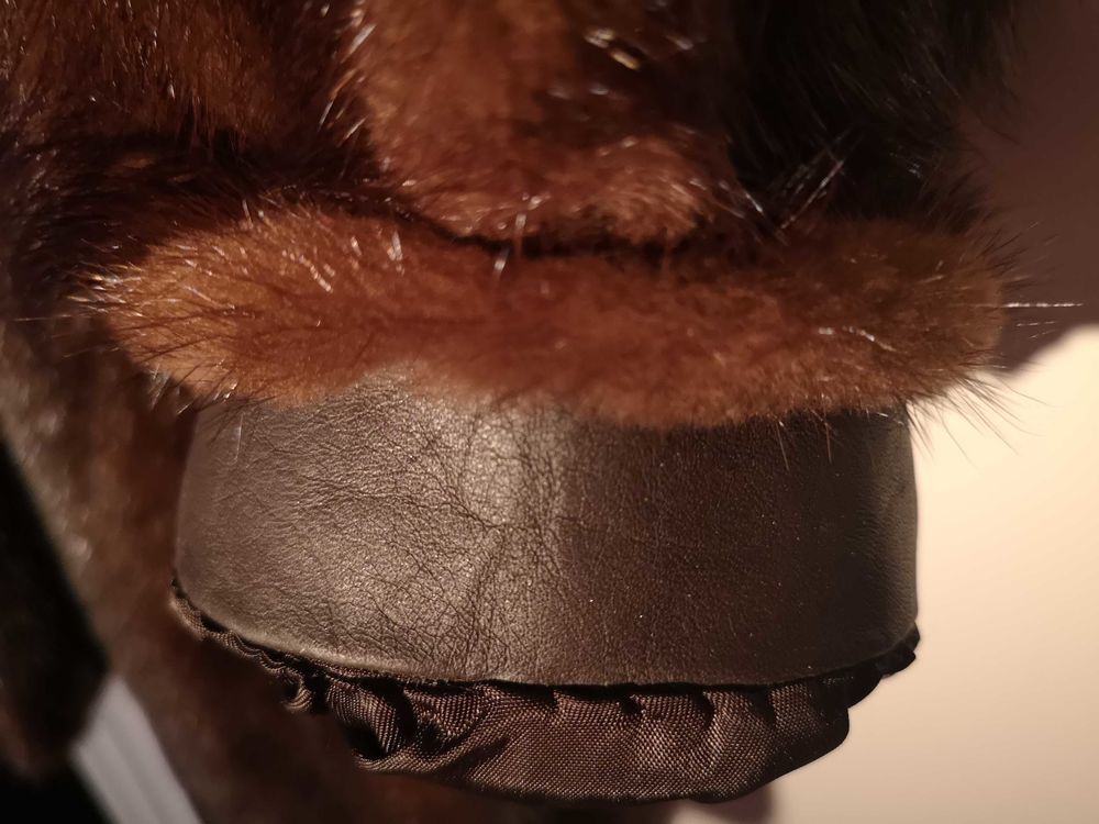 Superbe manteau de Vison pleines peaux femme T 40 avec �charpe 1500 La Rochelle (17)