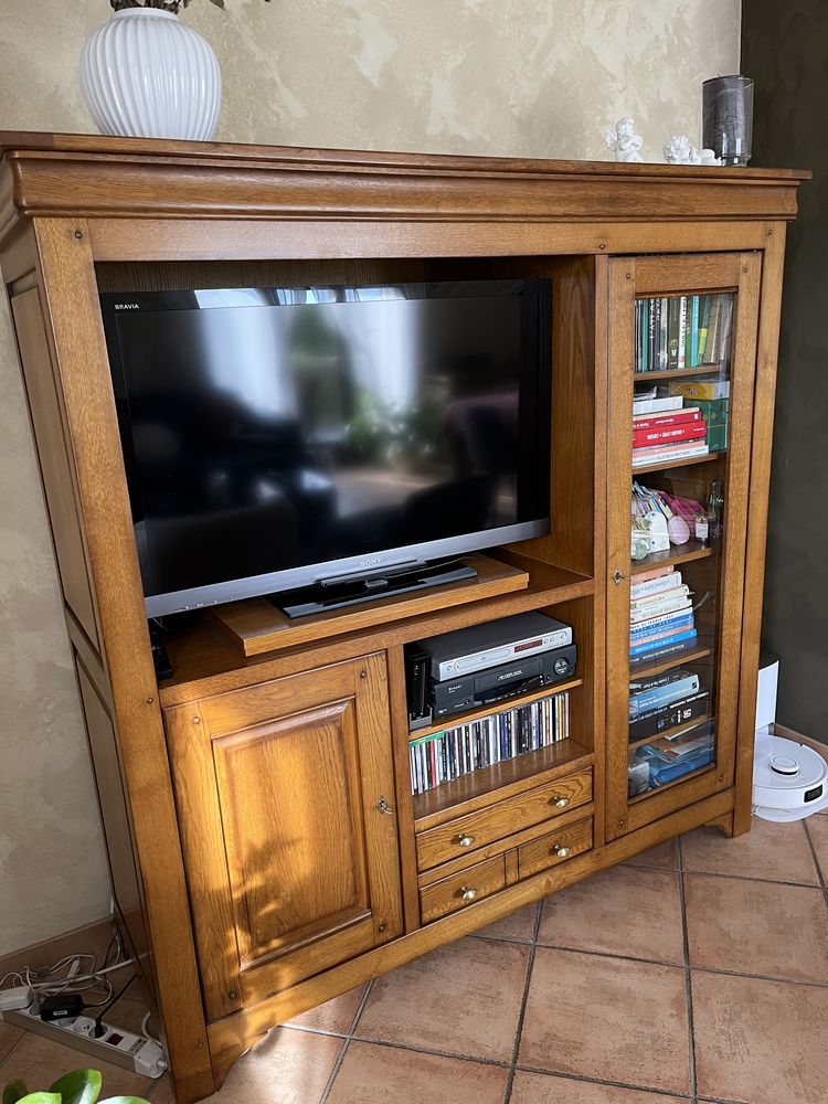 Superbe meuble TV en ch�ne massif 0 Tartaras (42)