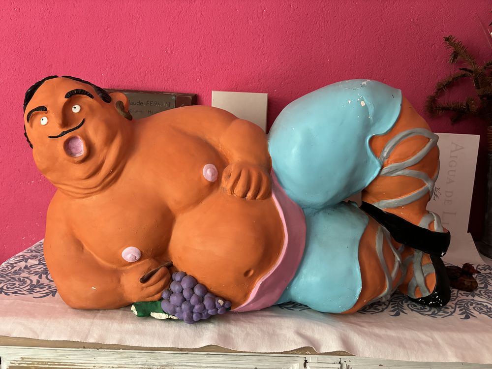 Superbe et rare statue de Pritchard ?s Bacchus de 1990 2500 Port-Vendres (66)