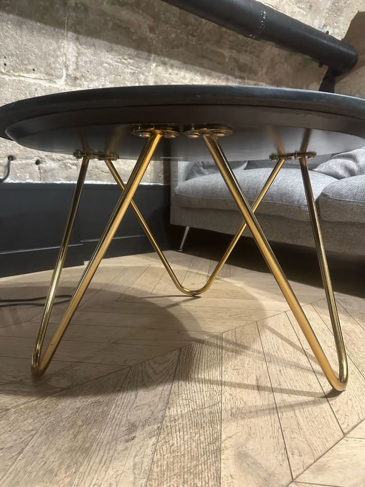Superbe table basse marbre noir Maison du Monde 180 Paris 10 (75)