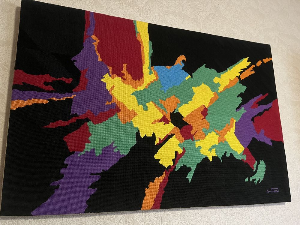 Superbe Tapisserie Main sign�e 284 Rabastens (81)