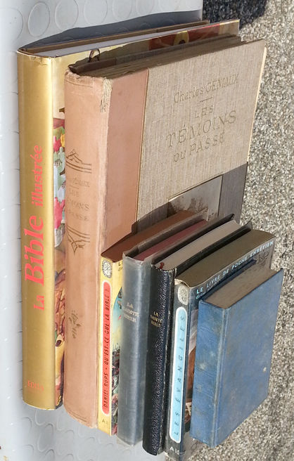 6 superbes livres bibliques en bon �tat 39 Saint-Clair-sur-Galaure (38)