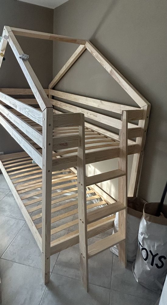 Lit superpos� bois 320 Mauguio (34)