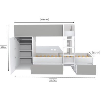 Lit superpos� enfant 90x190 complet neuf 0 Coulommiers (77)