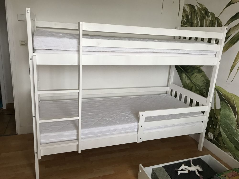 LIT SUPERPOSE  + Matelas + Tout le linges de lit + Penderie 85 Cloyes-les-Trois-Rivi�res (28)