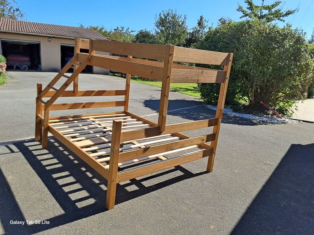 Lit superpos� Lit superpos� 120 Germond-Rouvre (79)