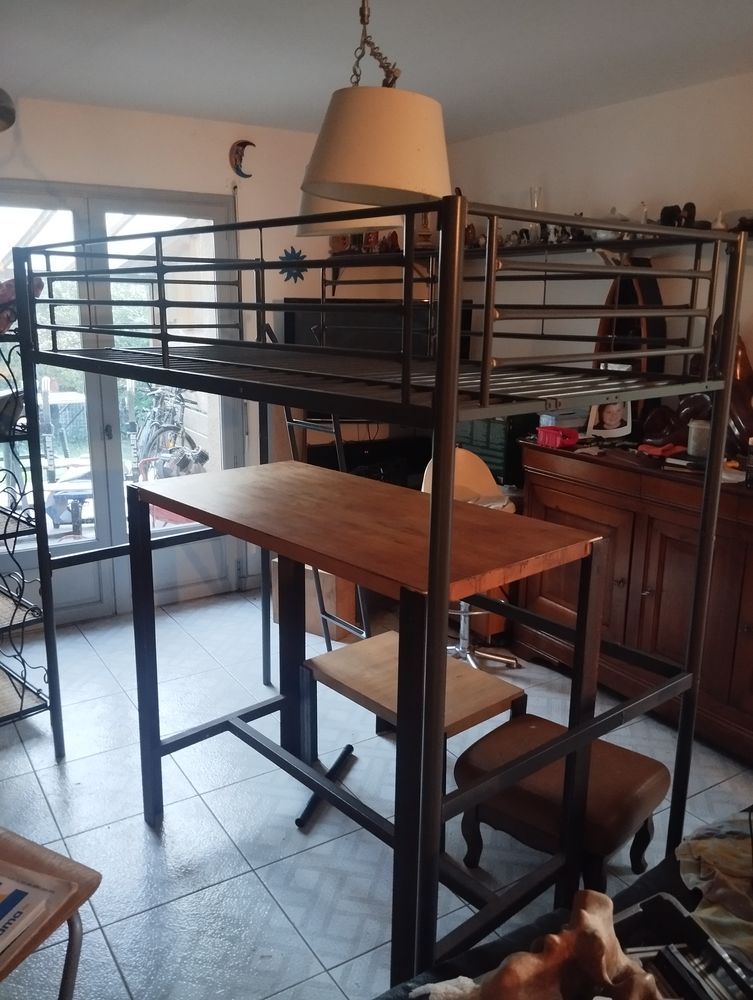 LIT SUPERPOSE EN FER 120 L'Union (31)