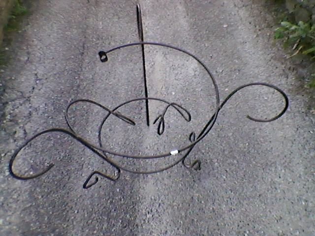 support en fer forg� 30 Chamb�ry (73)