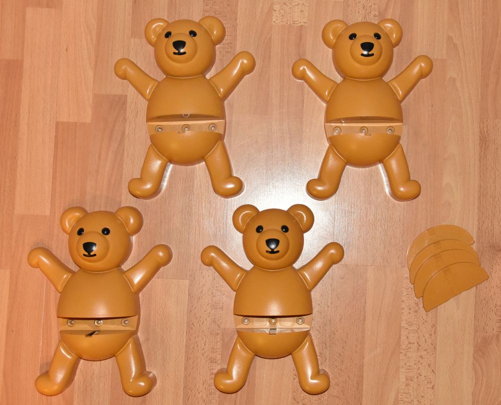 Lot de 4 supports �querres OURSONS pour �tag�res (Plusieurs 35 Gujan-Mestras (33)