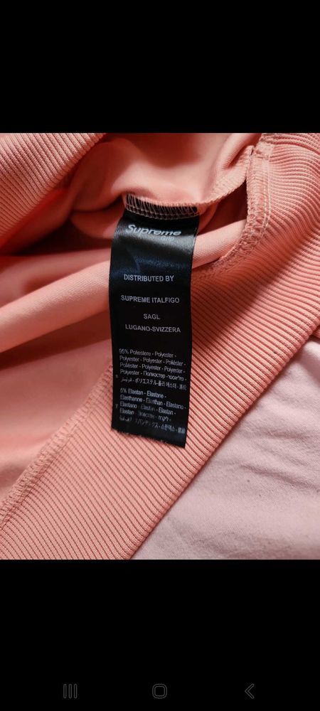 Supr�me grip sweat top manche longue rose pale taille S 45 Besan�on (25)