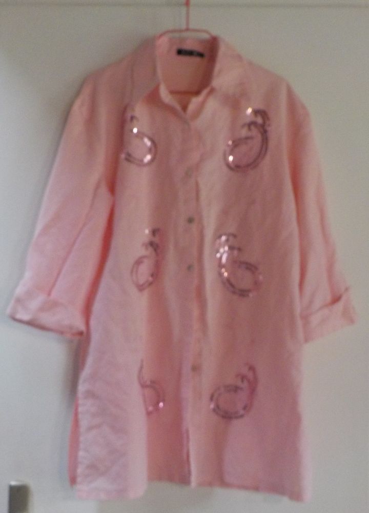 SURCHEMISE / CHEMISIER ROSE TAILLE XXL 3 Bubry (56)