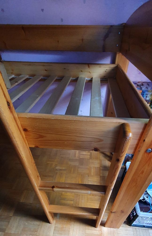 lit sur�lev� en bois 1 personne 50 Saint-Leu-la-For�t (95)