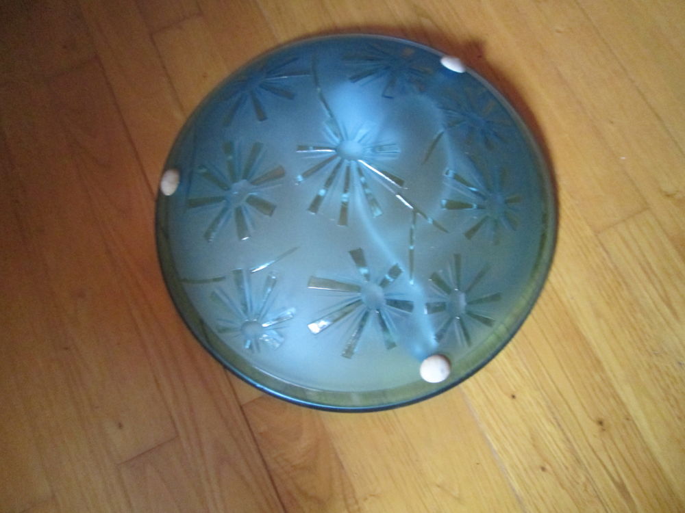 SUSPENSION BLEUE VINTAGE 60 Lyon 7 (69)