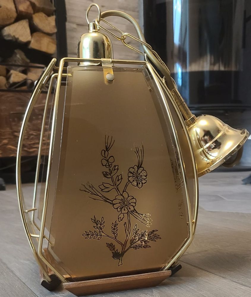 Suspension  bois verre 21x21 28 Pontault-Combault (77)