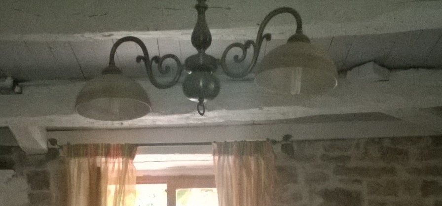 Suspension bronze/verre : grande qualit� 50 Cahors (46)