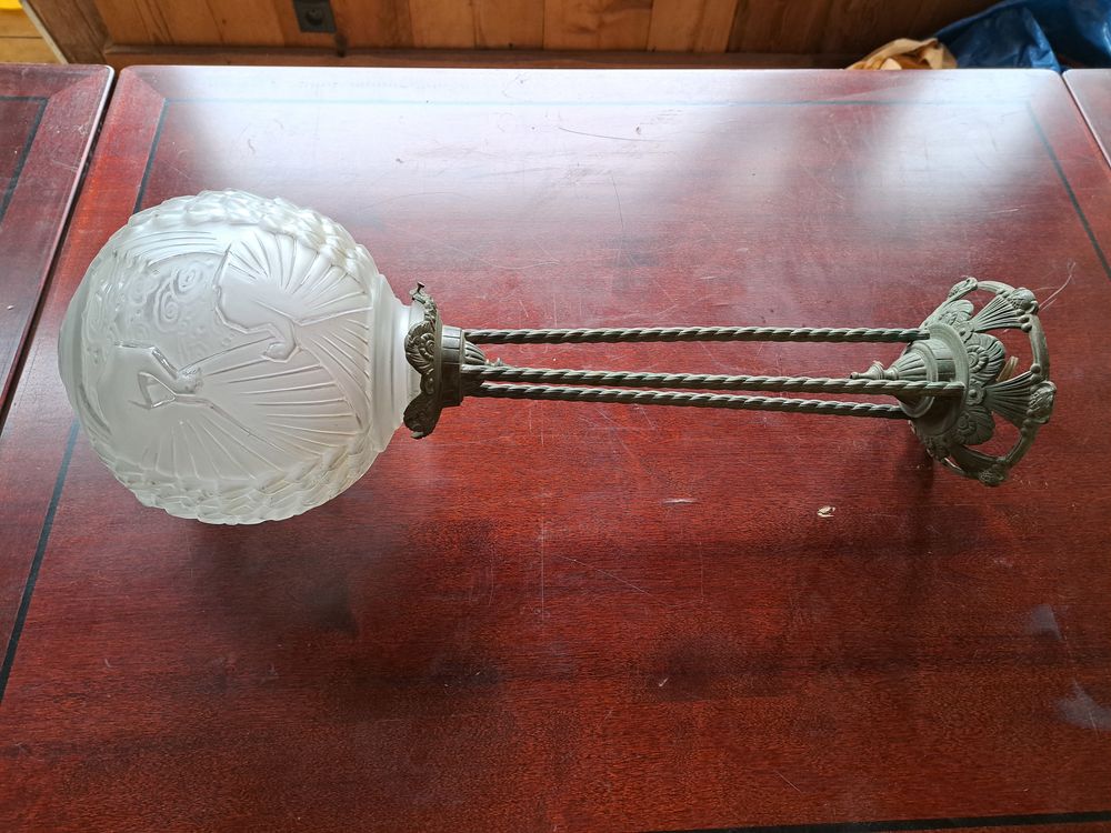 suspension art deco  MULLER FRERES 270 Passy (74)