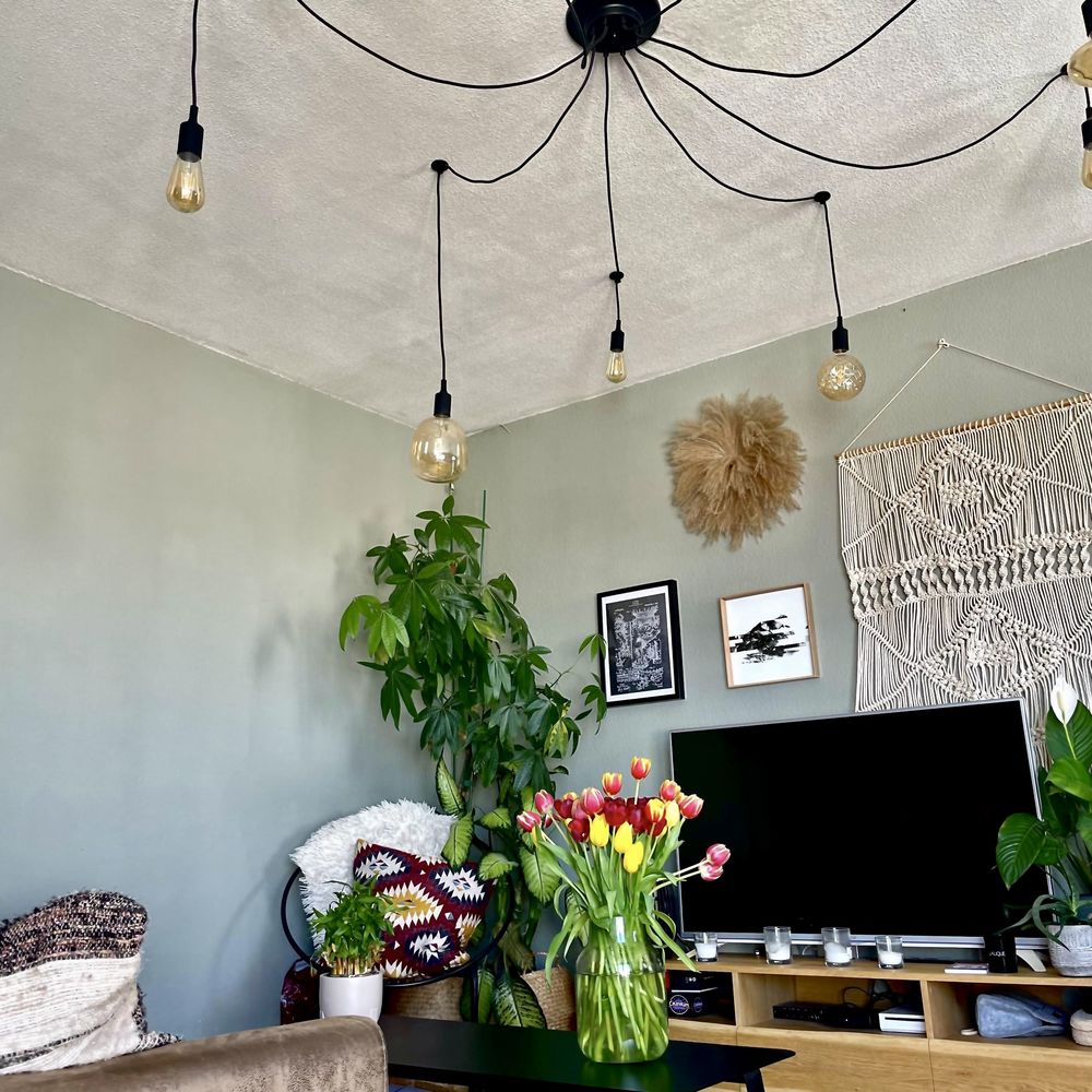 Suspension Design   Araign�e   + 8 ampoules LED vintage - Lot complet pr�t �  poser 90 Bordeaux (33)