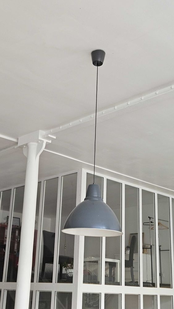 Suspension Ikea gris 12 Roubaix (59)