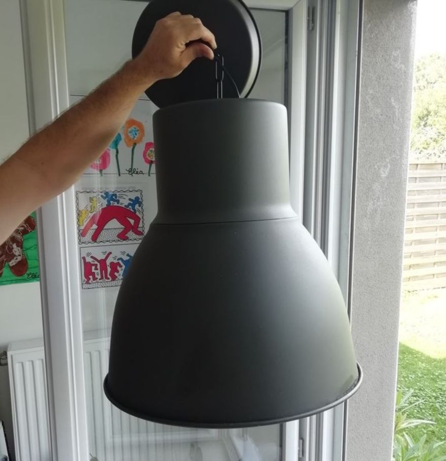 Suspension luminaire gris fonc� 20 Saint-Nazaire (44)