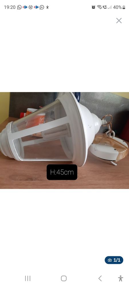 Suspensi�n luminaire 10 �lancourt (78)