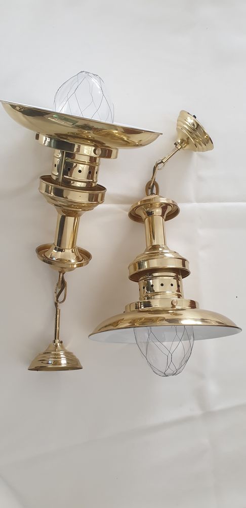 Suspension marine en laiton 220 Saint-Martin-de-Fontenay (14)