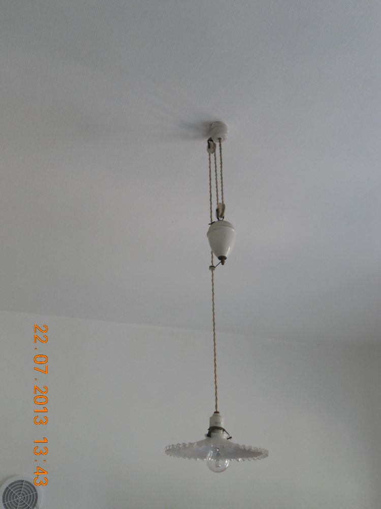 SUSPENSION - Plafonnier Ancien  Monte et Baisse   - 50 Vend�me (41)