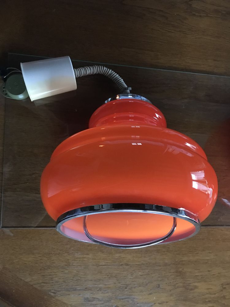 suspension rouge orange 60 Chaponnay (69)