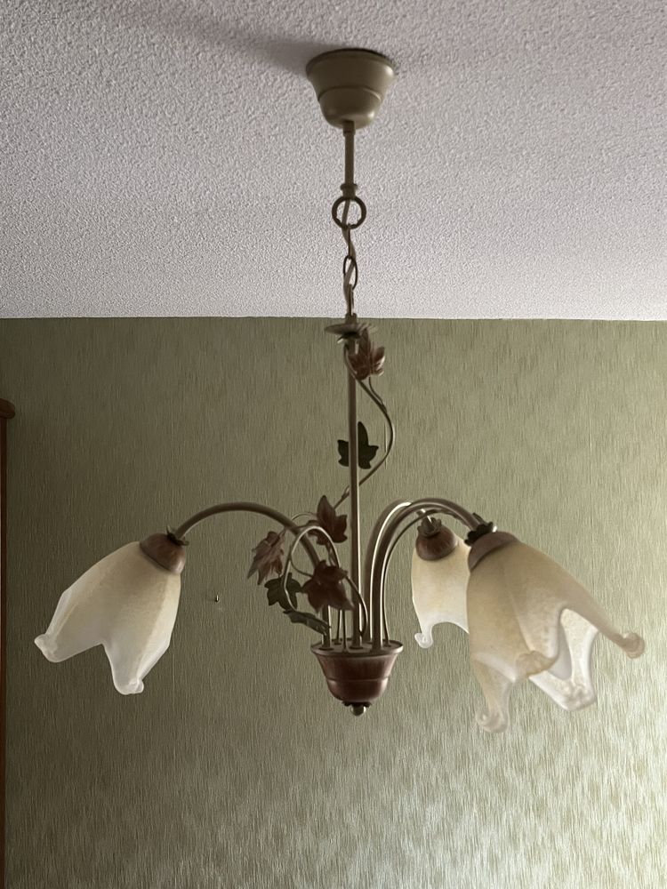 SUSPENSION VINTAGE FEUILLES DE LIERRE faire offre 0 Voreppe (38)