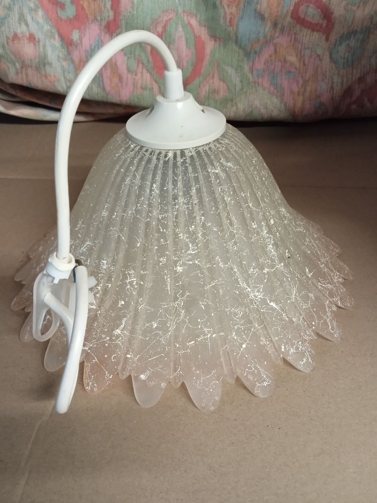 suspension vintage en verre 9 Valognes (50)