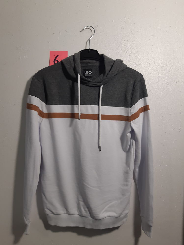 Sweat � capuche Homme Gris - LBO 10 Bonneuil-sur-Marne (94)