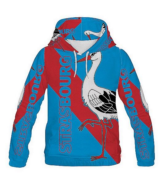 SWEAT A CAPUCHE SUPPORTER SRASBOURG 50 Truchtersheim (67)