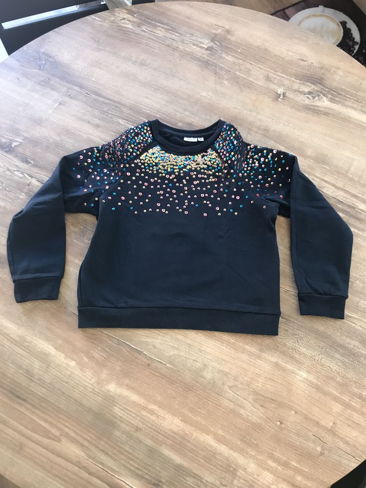Sweat enfant fille avec paillettes    Name it   5 Saleilles (66)