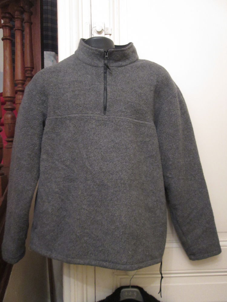 Sweat gris demi-zipp� J. Crew 40 Herblay (95)