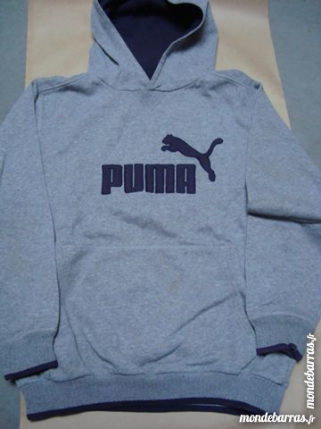 sweat puma enfant gris