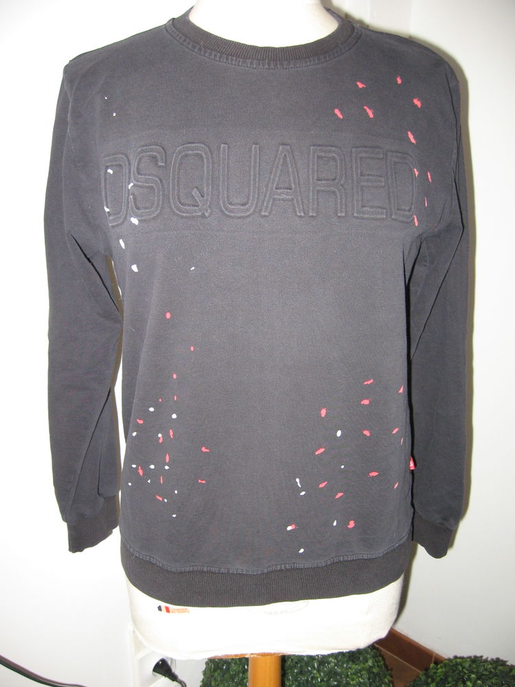 Sweat noir DSQUARED 25 Arth�s (81)