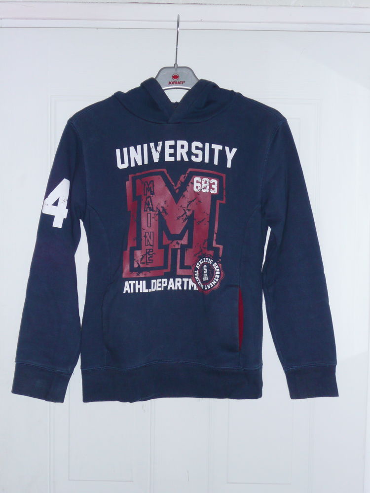 SWEAT SHIRT BLEU MARINE 10 ANS 3 Escalquens (31)