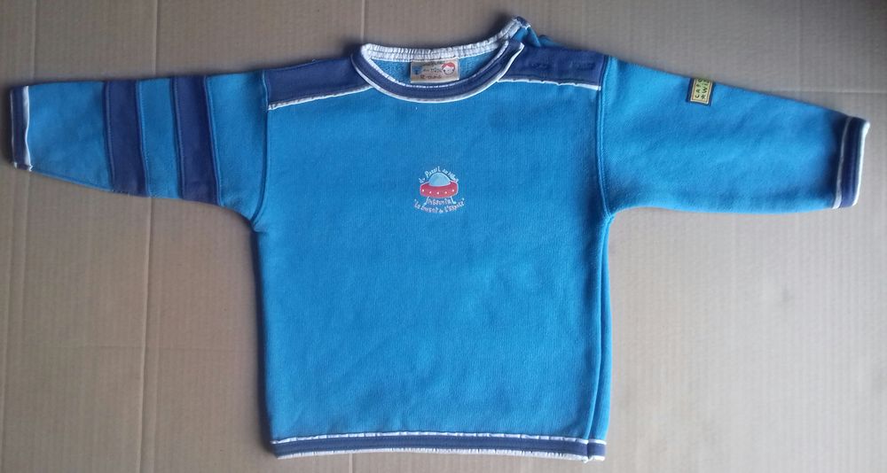 Sweat shirt bleu - DPAM- 12 mois 5 Semoy (45)