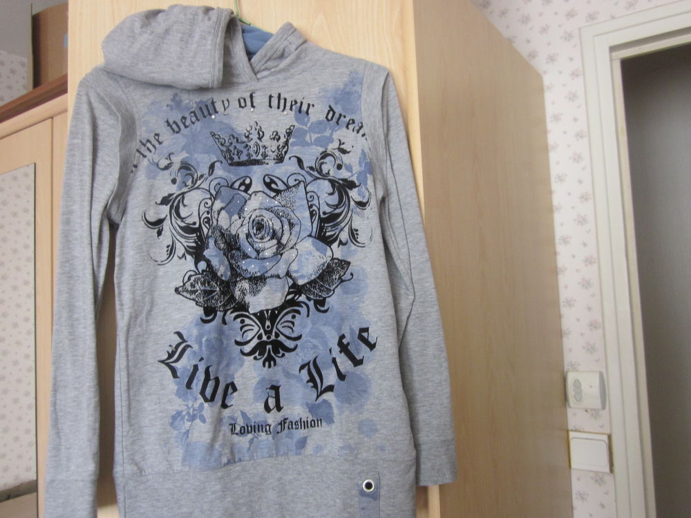 sweat-shirt � capuche  taille 14 ans 3 Soucelles (49)
