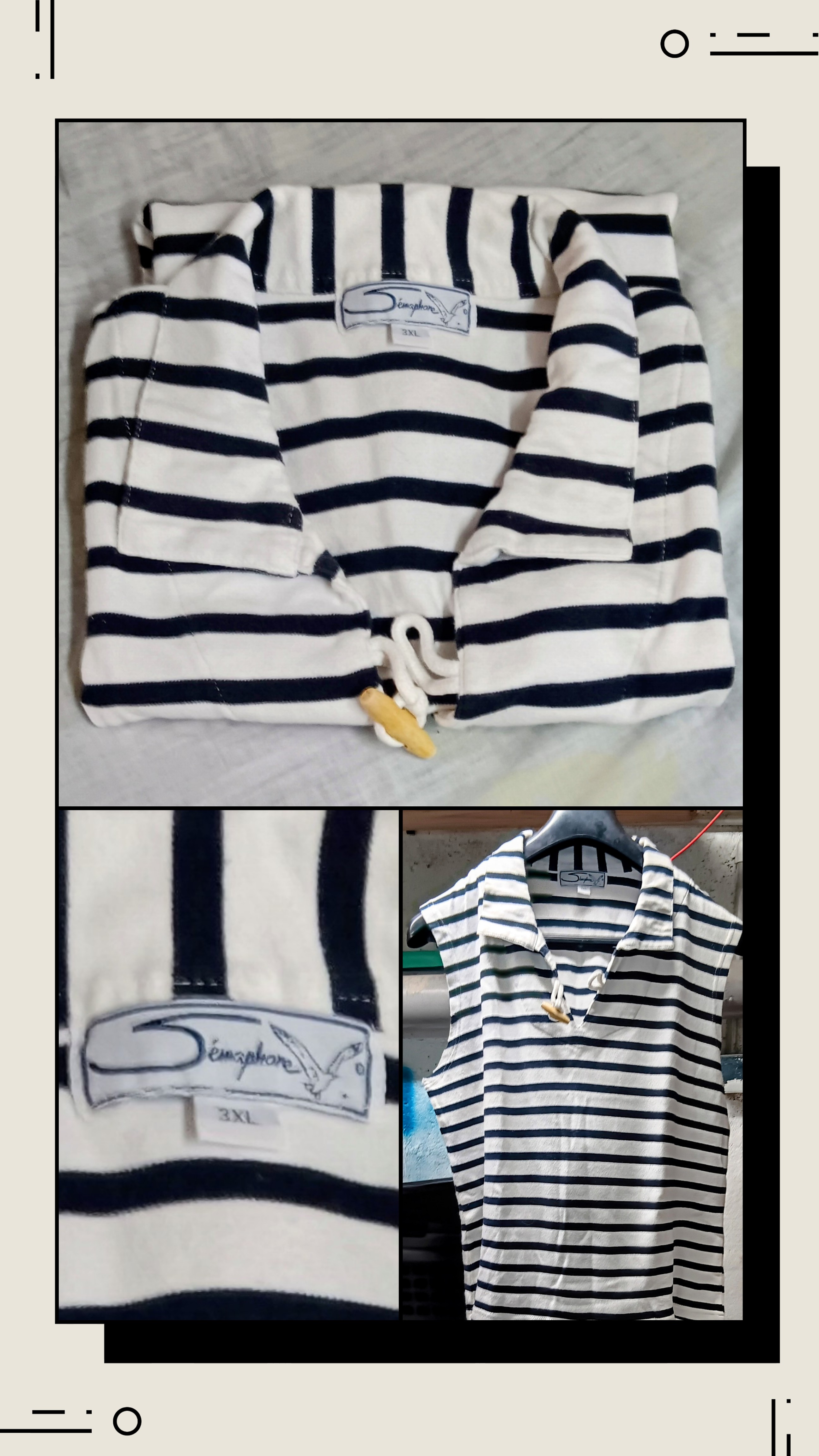 Sweat Shirt Femme Marini�re 15 �zanville (95)