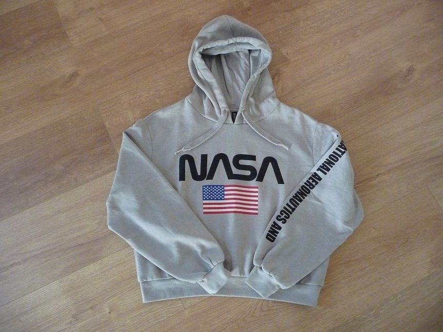 Sweat shirt gris motif NASA drapeau USA taille S - Neuf 20 Celles-sur-Belle (79)