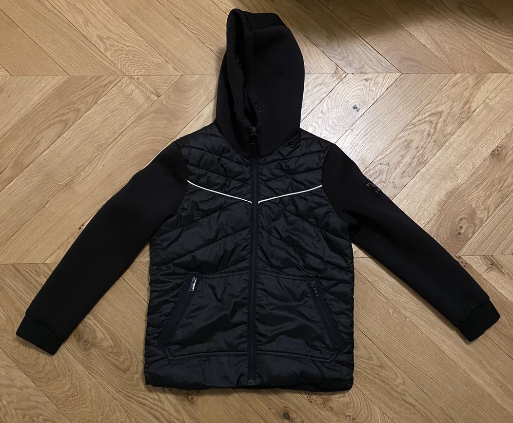 Sweat-shirt IKKS zipp� noir WAY capuche 20 Paris 20 (75)