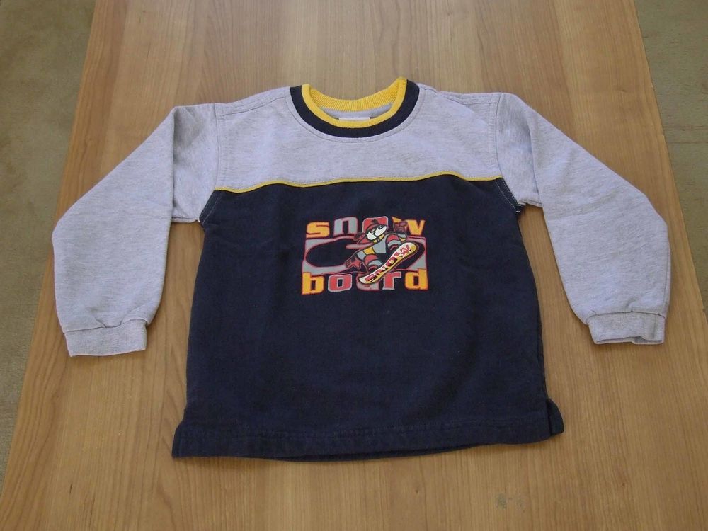 Sweat, SNOW BOARD, Gris et bleu, 6�ans (114�cm) 3 Bagnolet (93)