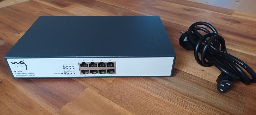 Switch de marque Net Generation Switch 8 ports Full PoE NG-P 25 Bordeaux (33)
