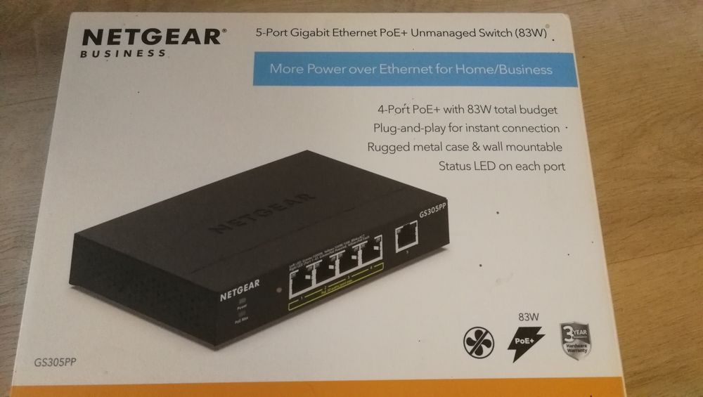 Switch 5-port poE+ 50 Longpont-sur-Orge (91)