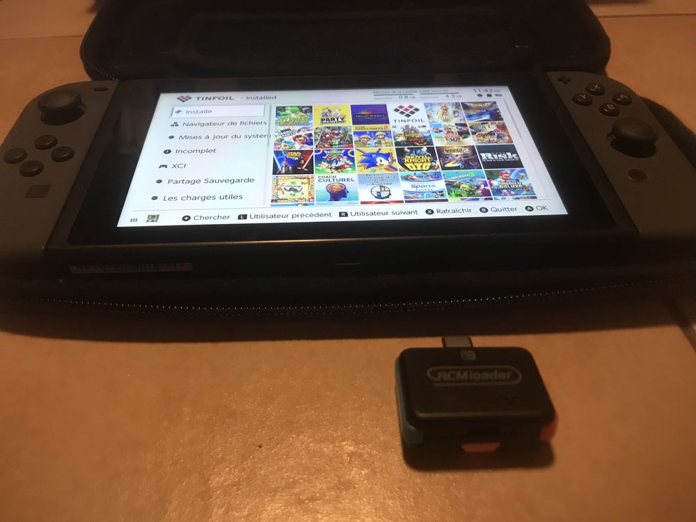 switch v1 sous atmosph�re avec jeux 280 Marseille 10 (13)