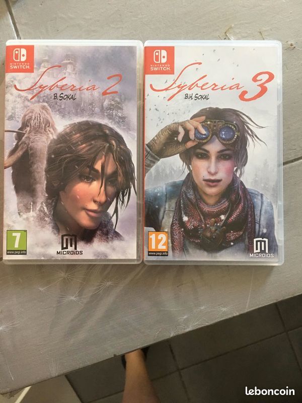jeu syberia 2 et 3 15 Toulouse (31)
